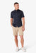Mizzen + Main - Halyard SS - Navy Double Dot - Front