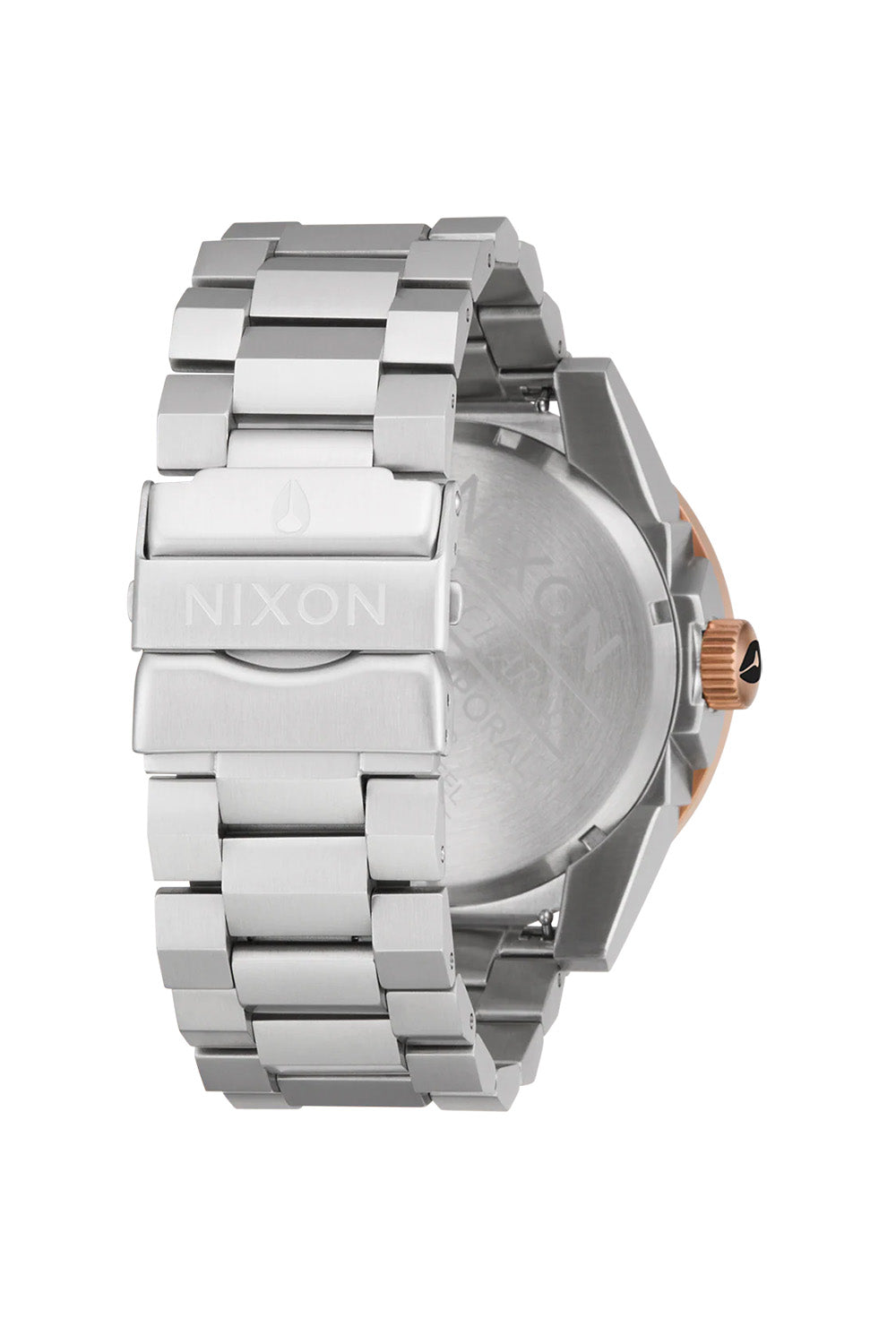 nixon corporal ss silver rose gold black back