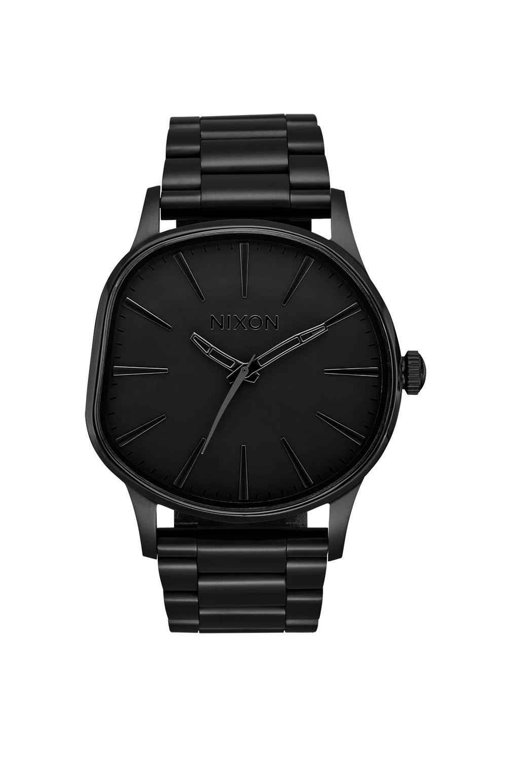 nixon sentry wobble all black black front