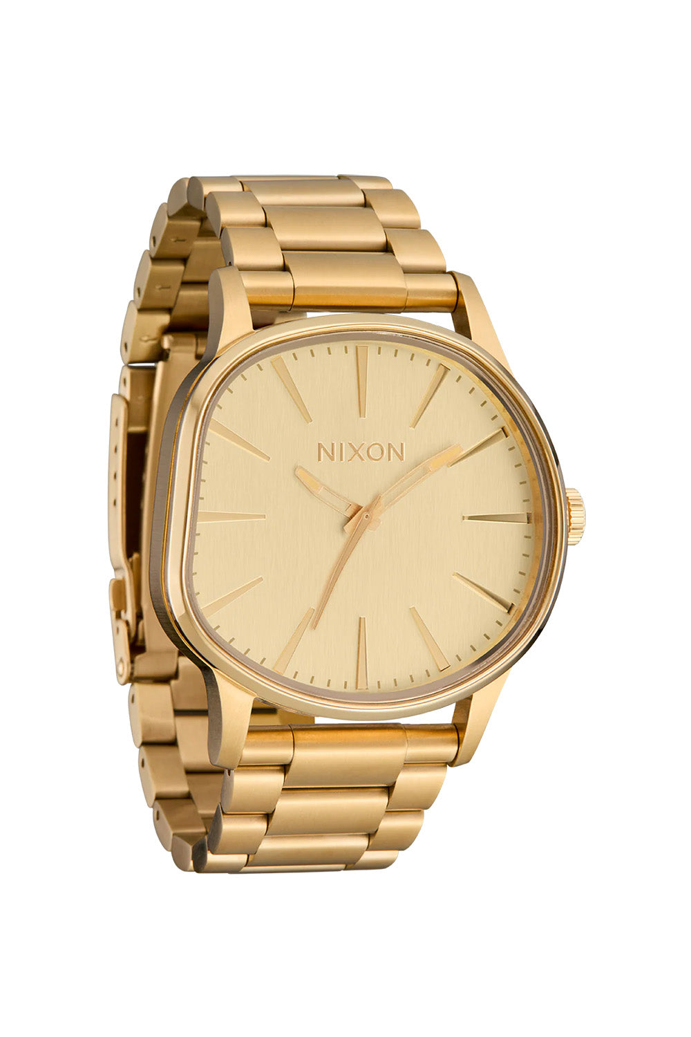 nixon sentry wobble all gold profile