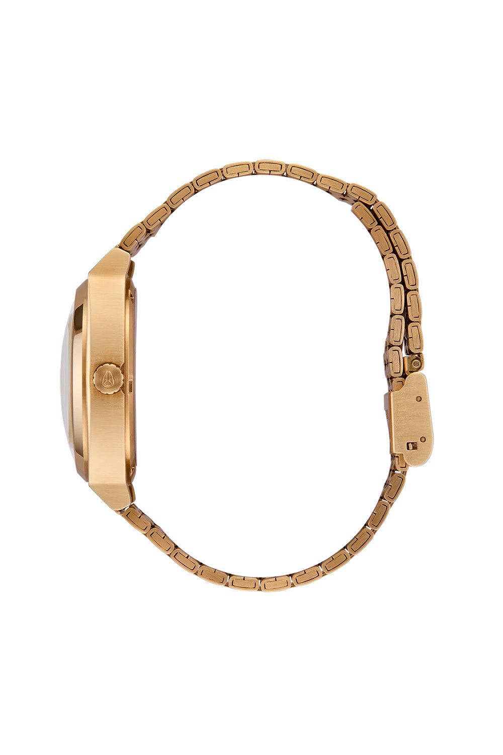 nixon time teller 4th dim gold vintage white side