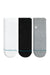 Stance - Icon Quarter 3 Pack - Black Grey - Angle