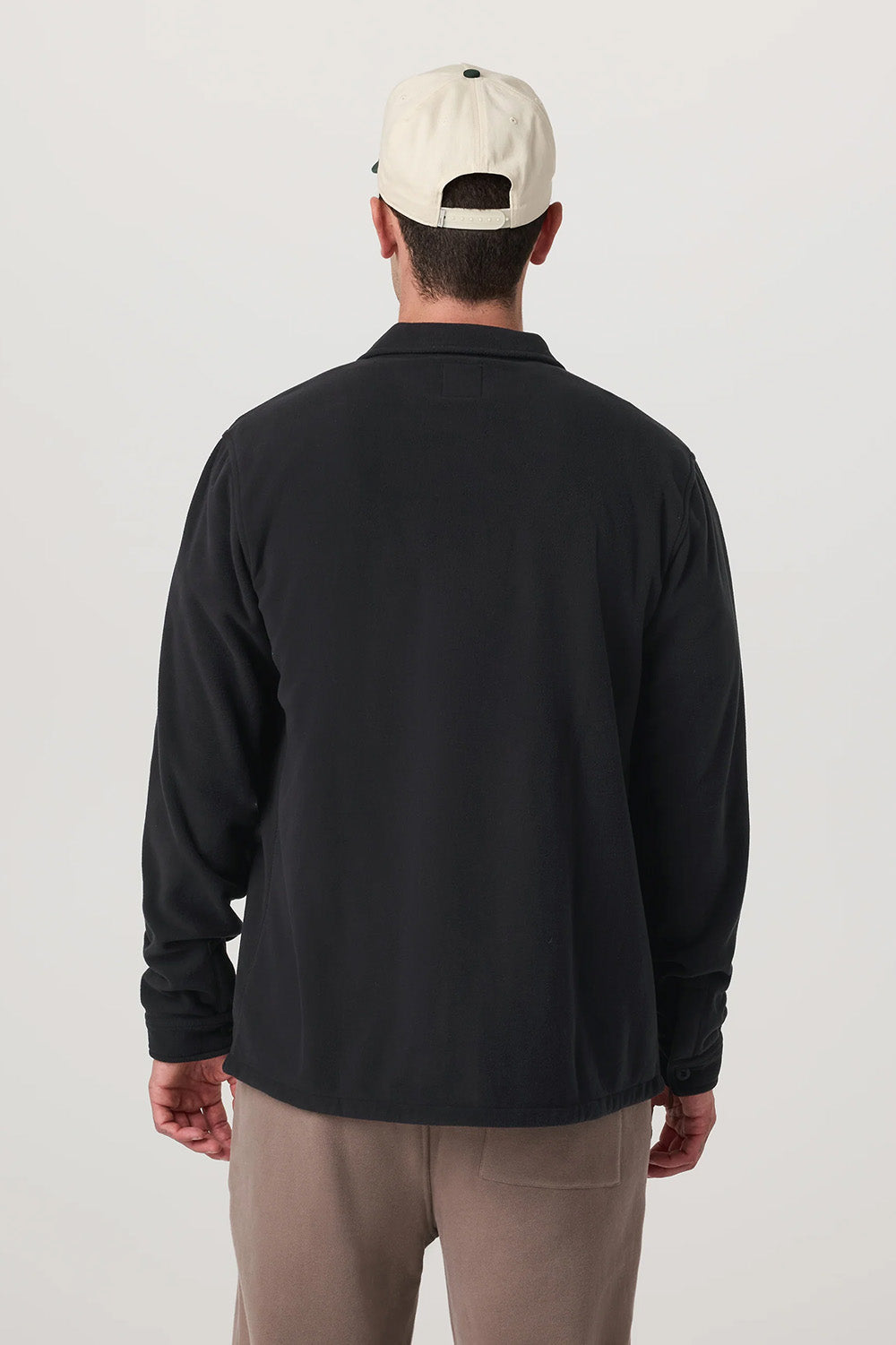 Vuori - Aspen Shirt Jacket - Black - Back