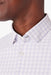 Mizzen + Main - Leeward LS - Lilac Madison Check - Detail