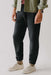 Taylor Stitch THE APRES PANT Heather Coal Quilted Jersey Front