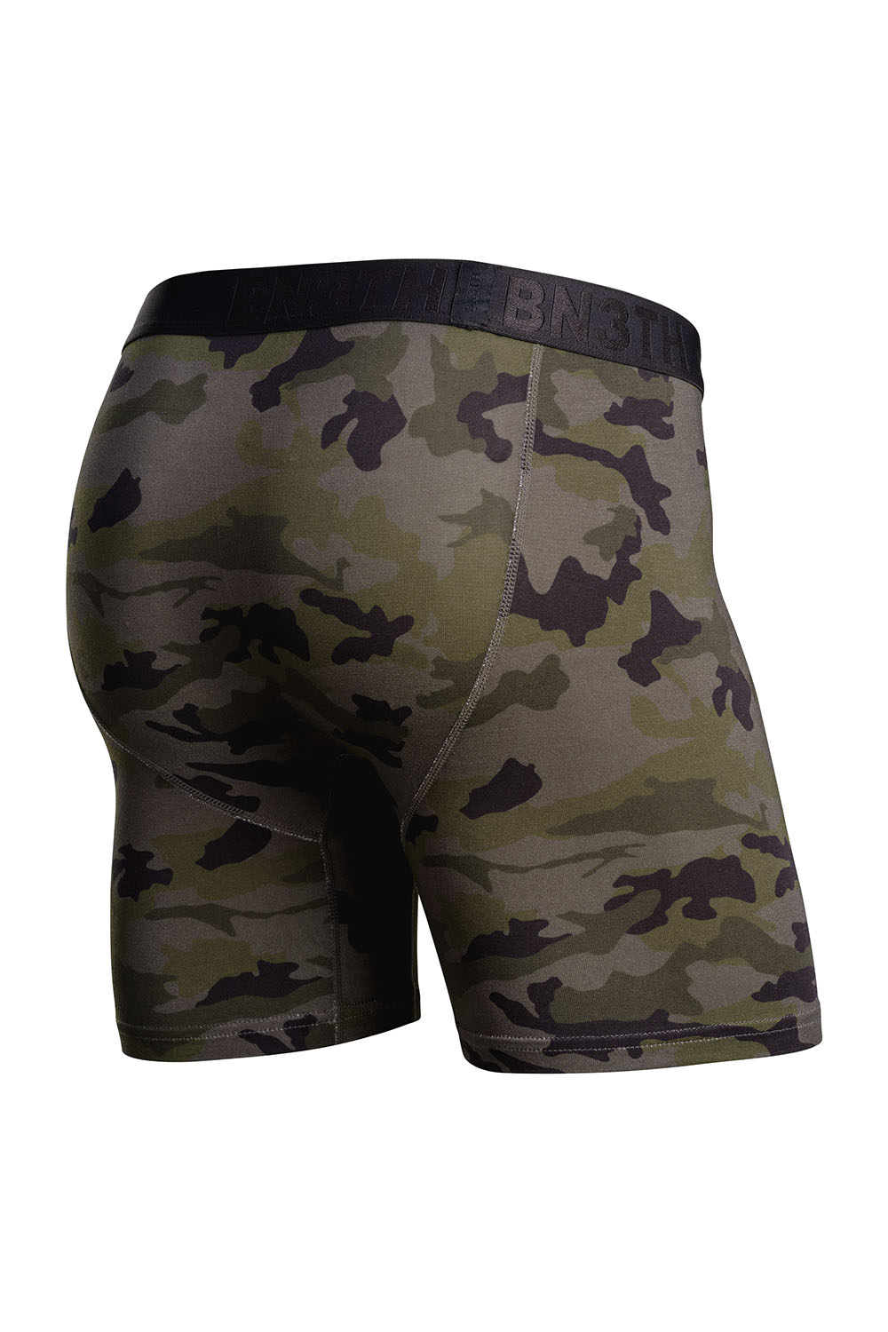 BN3TH - Classic Boxer Brief with Fly - Camo Woodland - Back