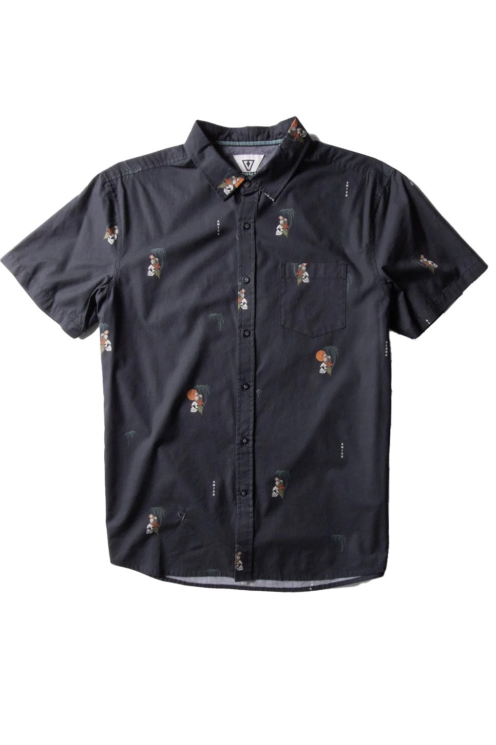 Vissla - Parrodise Eco SS Shirt - Phantom - Front