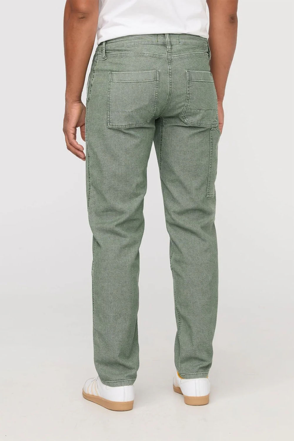 Duer - Stretch Canvas Utility Pant - Pine - Back