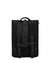 RAINS ROLLTOP RUCKSACK Black Grain Back