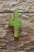 Noteworthy Paper & Press - Cactus Enamel Pin - Front