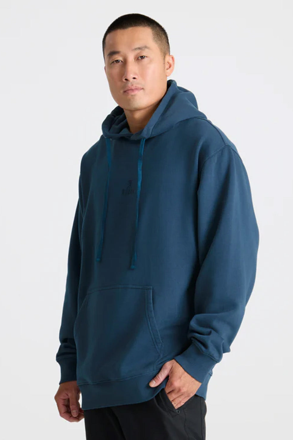 Roark SAFE CAMP EMBROIDERY FLEECE Navy Side