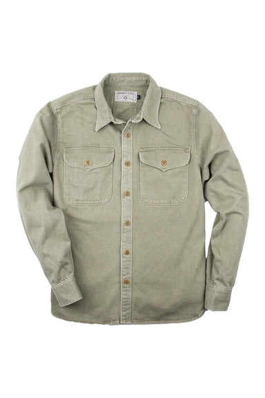 Freenote Cloth - Utility Shirt - Olive - Front