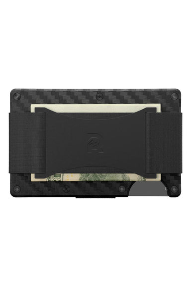 RIDGE WALLET - CARBON FIBER - CASH STRAP 3K Weave