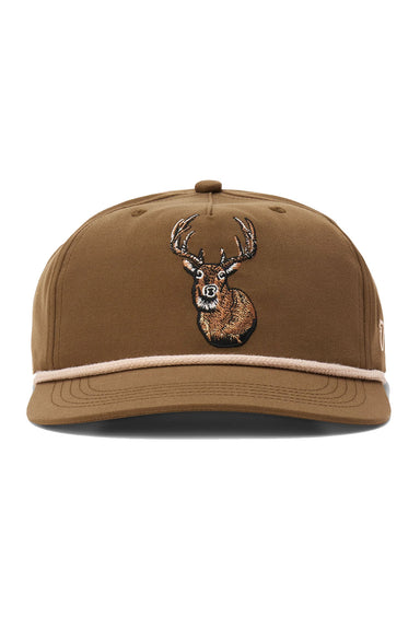 Duck Camp WHITETAIL HAT Pin Oak Front
