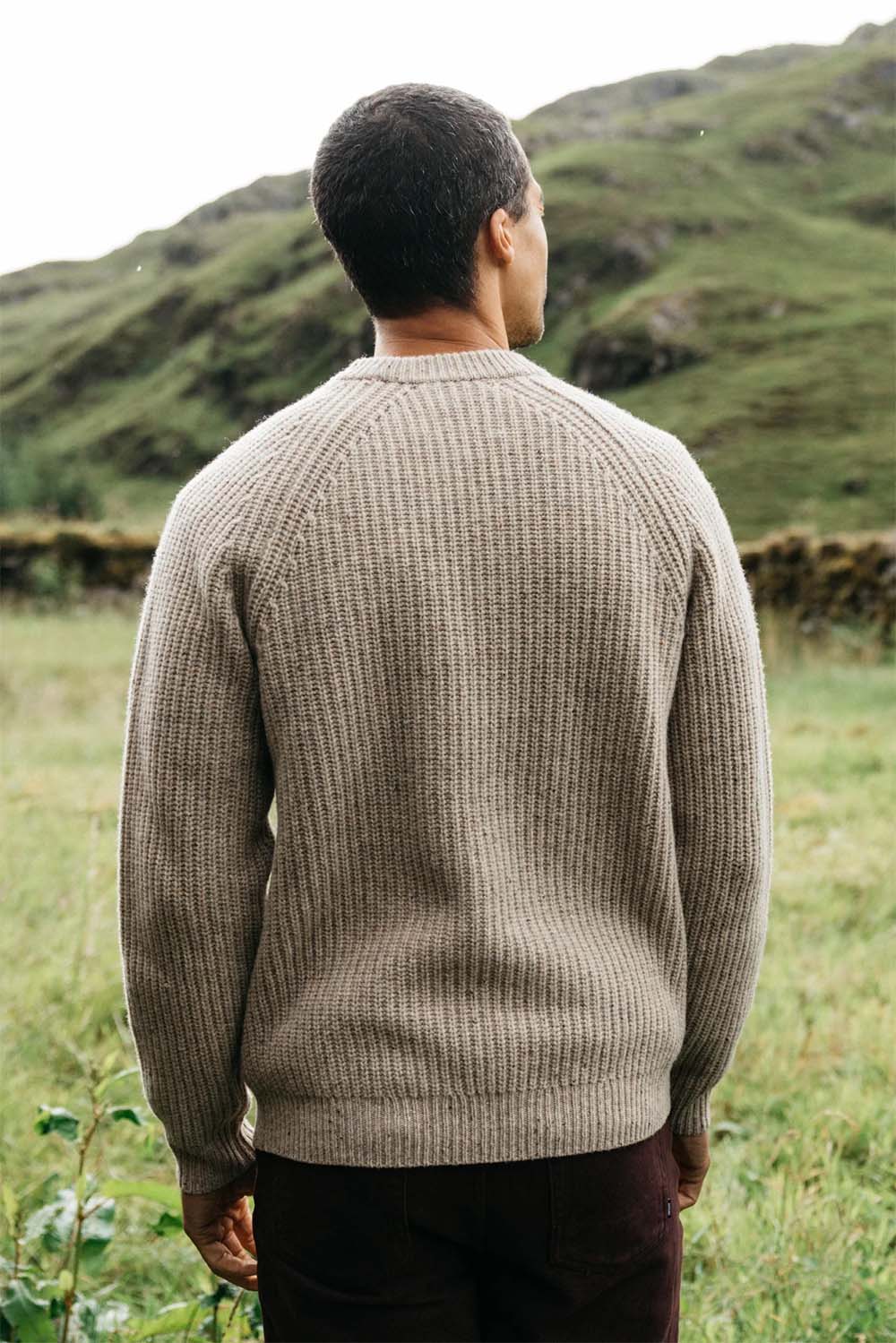Finisterre - Mora Jumper - Oatmeal - Back