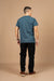 Bridge & Burn Organic Hemp Pkt Tee Storm Blue Back