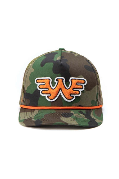 Seager - Waylon Jennings Flying W - Camo - Front
