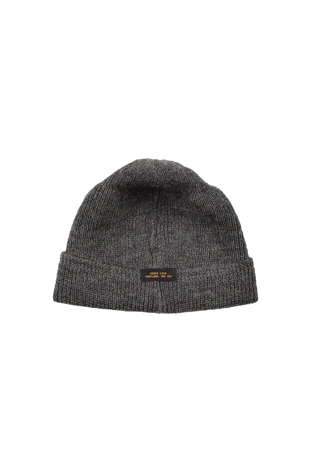 Dehen - Wool Knit Watch Cap - Charcoal