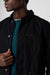 Finisterre - Basset Flannel Lined Jacket - Black - Model Detail