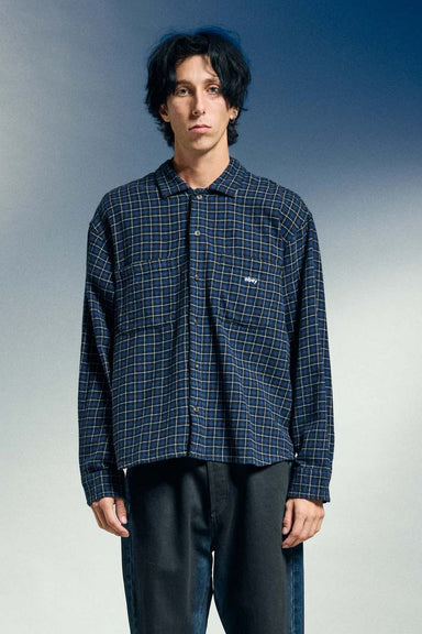 obey adams woven academy navy multi model