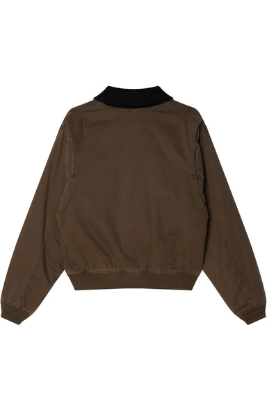 obey fade wash cwu jacket wren faded wash back