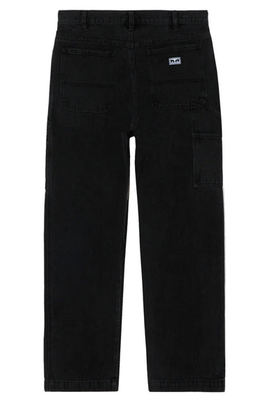 obey hardwork carpenter faded black back