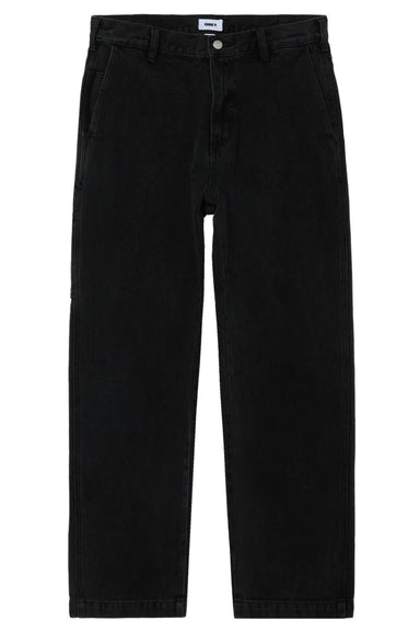 obey hardwork carpenter faded black front