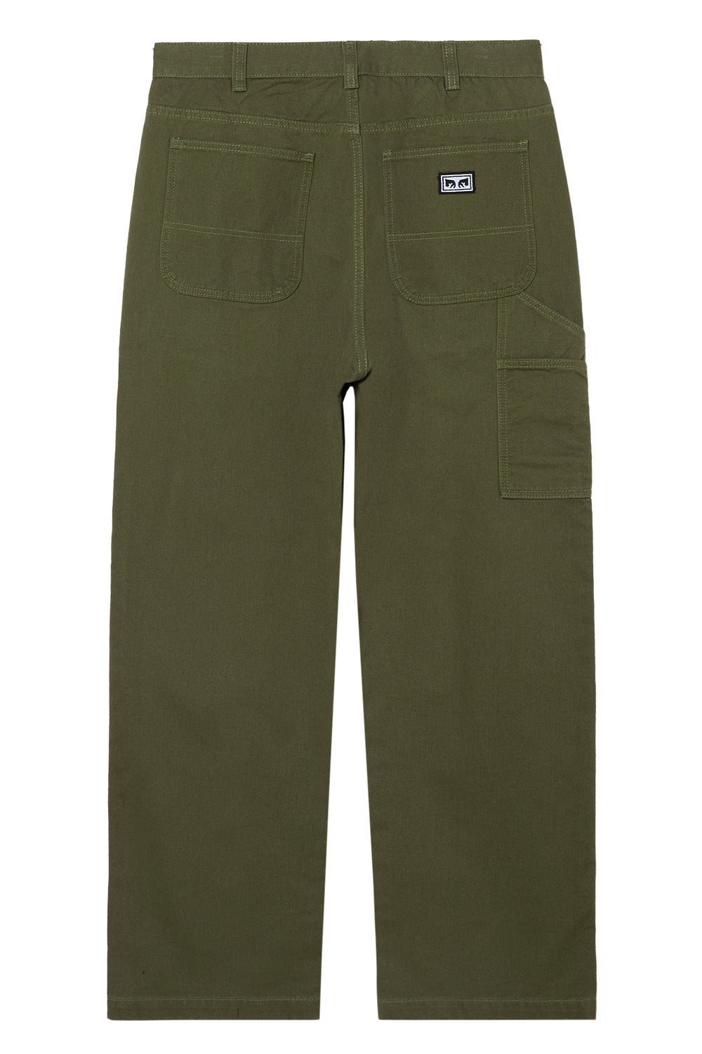obey hardwork carpenter pant tea leaf back