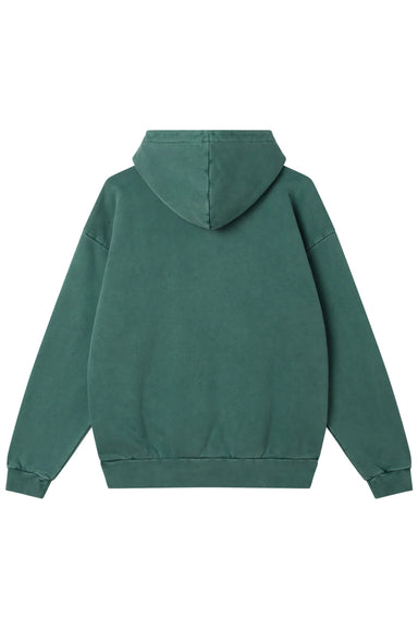obey lowercase pigment hoodie pine needle back