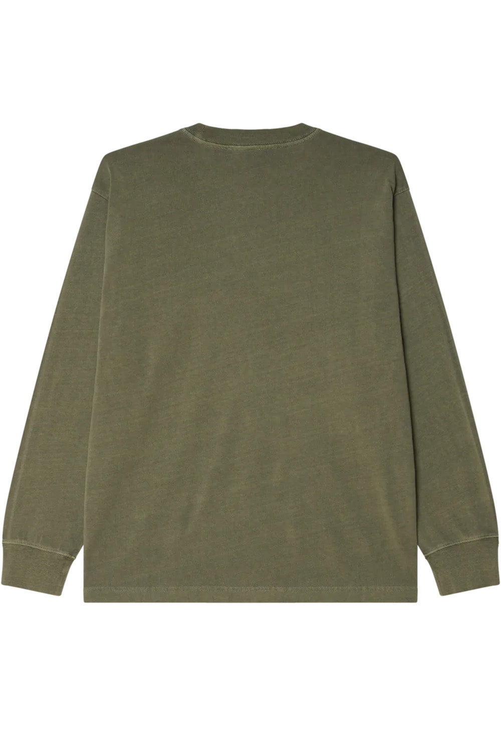 obey lowercase pigment ls tee deep lichen back