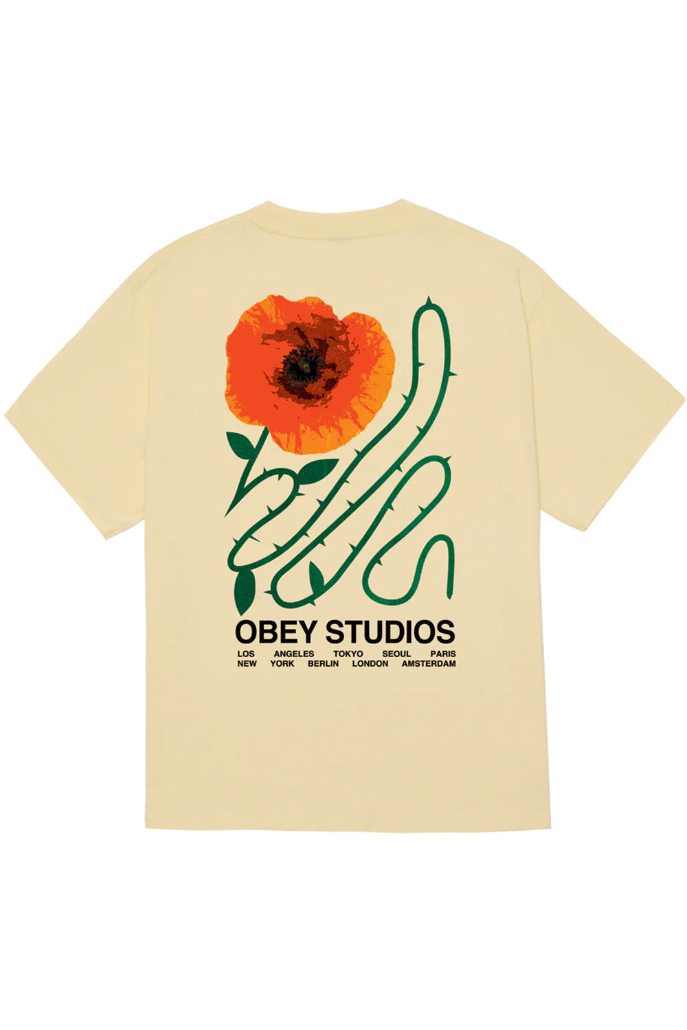 obey moves of life pale yellow back