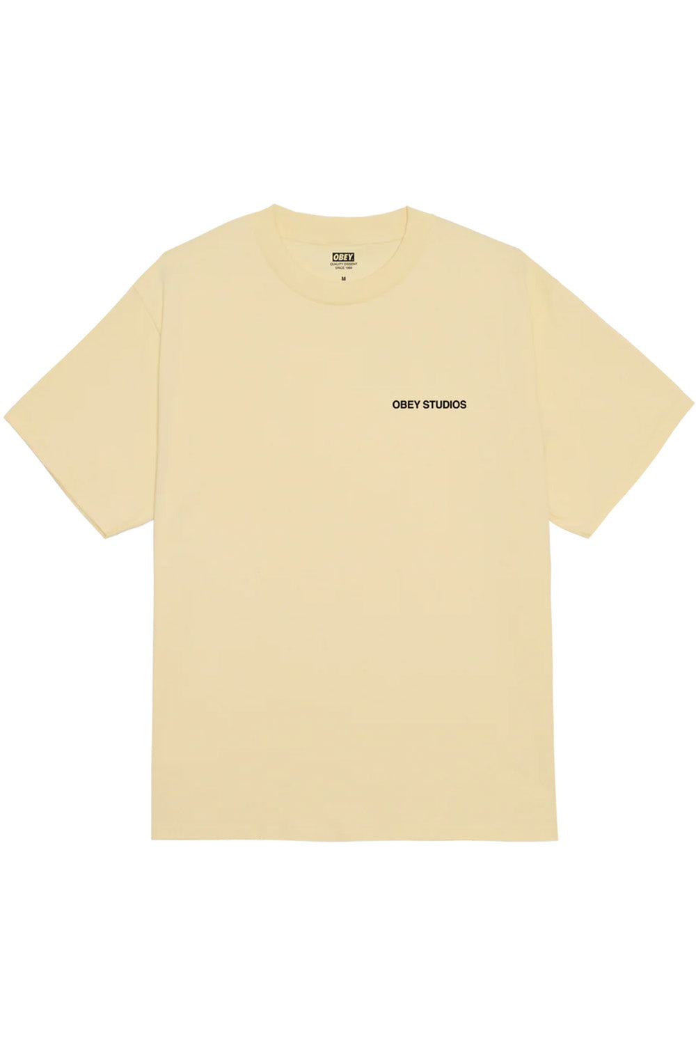 obey moves of life pale yellow front