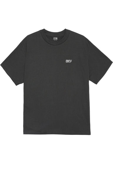 obey peace now butterflies vintage black front