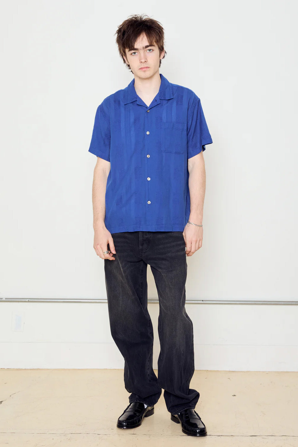 obey samuel woven dazzling blue multi 