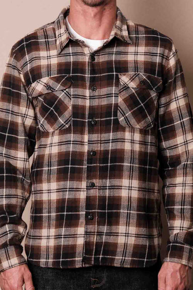 Freenote - Jepson Plaid Woven - Hickory Plaid - Model