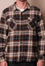 Freenote - Jepson Plaid Woven - Hickory Plaid - Model