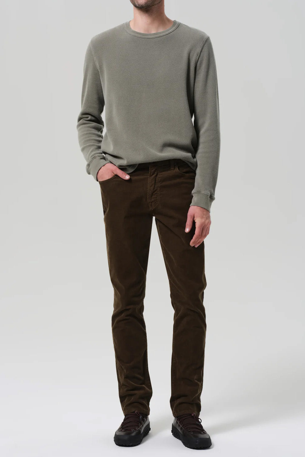 Citizens of Humanity - Gage Corduroy - Olive - Front