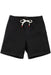 Topo Designs Dirt Shorts in Black — Flatlay view