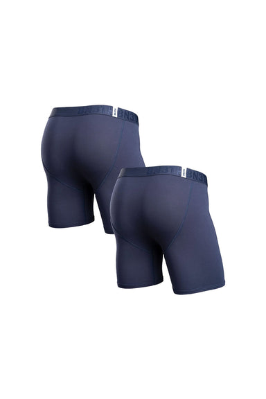 BN3TH - Classics Boxer Brief 2 Pack - Navy/Navy - Back