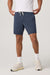 Vuori - Ponto Performance Short - Azure Heather - Model Front Detail