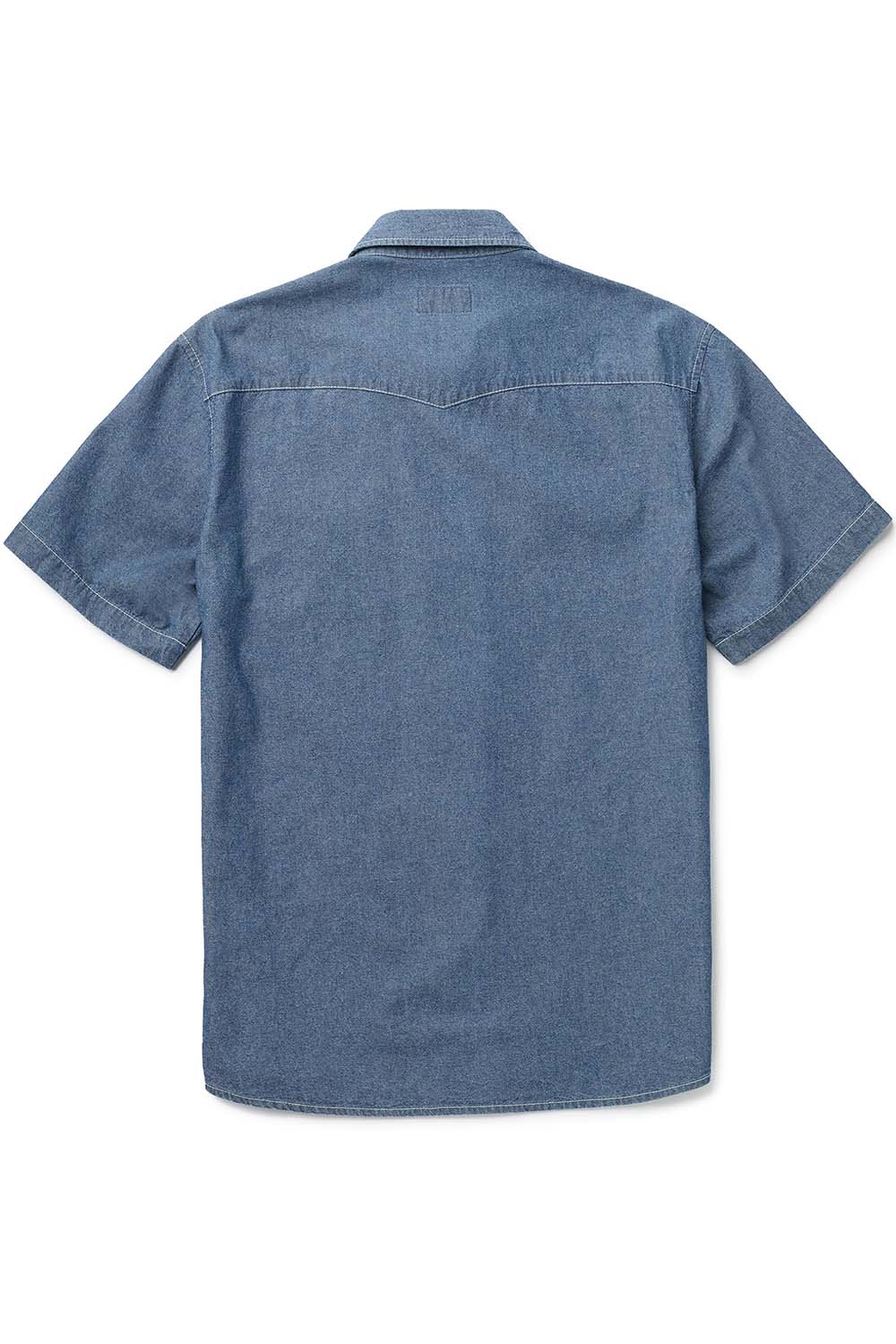 Seager - Reagan Pearl Snap - Light Used Wash - Back