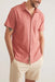 Marine Layer - Stretch Selvage Shirt - Rust - Front