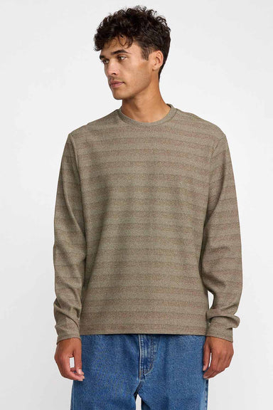 RVCA Vacancy LS Mushroom Front