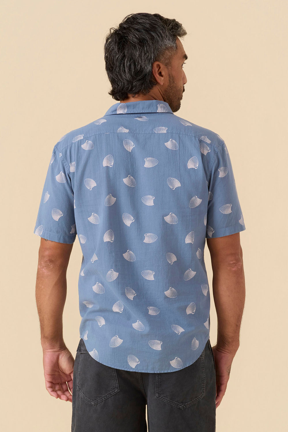 outerknown- the-short-sleeve-studio-shirt-french-blue-seashells-back