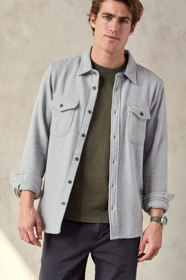 outerknown-blanket-shirt-heather-grey-front