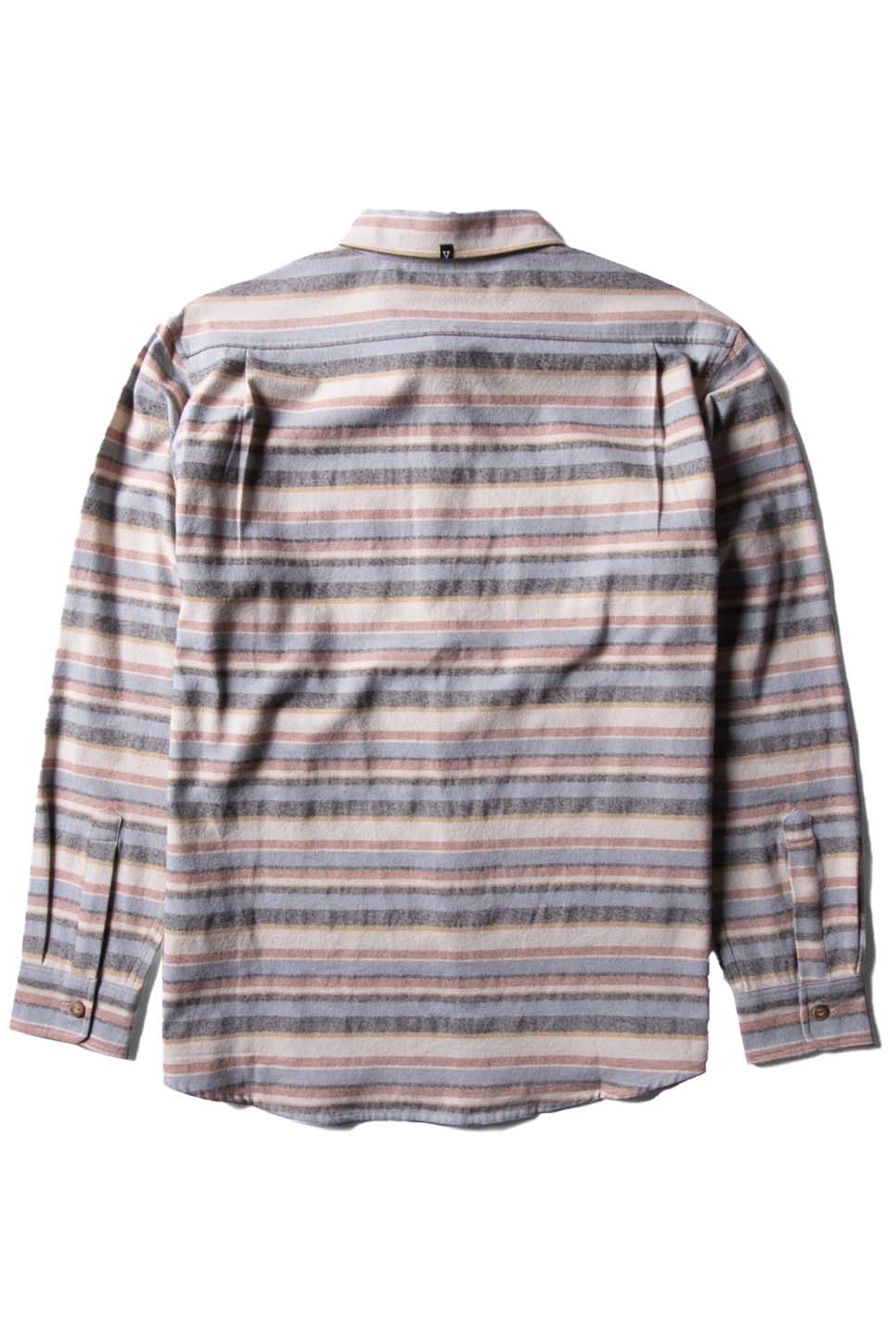 Vissla - Central Coast Eco LS Flannel - Dune - Back