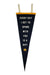 oxford Pennant - Everyday Is A Gift Pennant - Front View