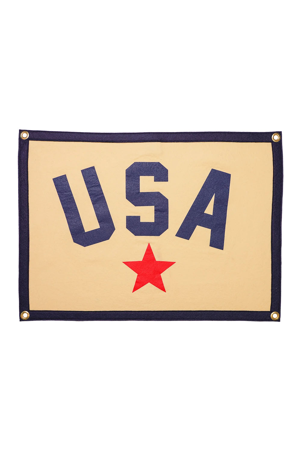 Oxford Pennant - USA Camp Flag - Front View