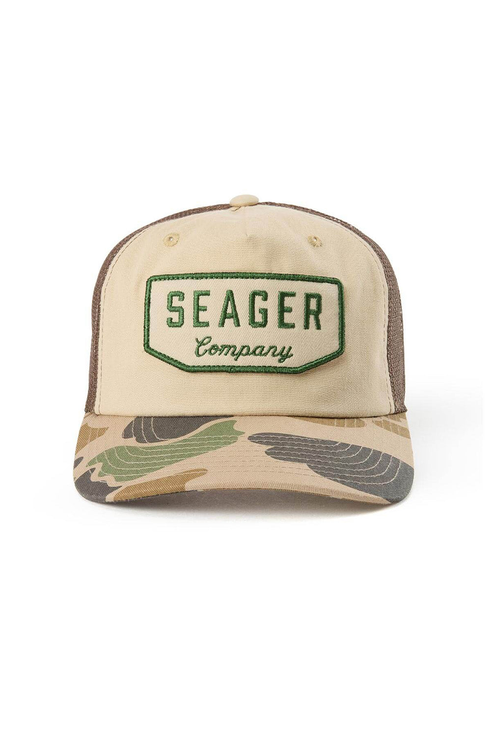 Seager - Wilson Mesh Snapback - Duck Camo - Front