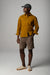 Finisterre - Eddystone Shirt - Burnt Ochre - Model Front
